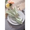 DII Stone Gray Striped Seersucker Tablecloth - 60 x 104 inches