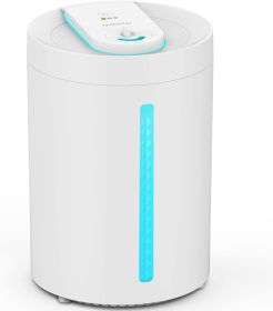 MOOKA Cool Mist Humidifier, 2-in-1 Top Fill Humidifier for Bedroom Large Room Baby Home