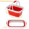 Collapsible Fruit Basket 10L Vegetable Sink Storage Basin Tub Space Saving