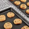 Cookie Sheets Non-stick Baking Sheet Set With Non-stick Jelly Roll Pan, Rack, Cookie Scoop, Spatula