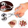 Kitchen Meatball Maker Convenient Stainless Steel Meatball Clip Fish Ball Rice Ball Making Mold Tool Kitchen Accessories