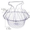 Multifunctional Collapsible Steam Rinse Filter; French Chef Basket; Drainer Magic Basket; Mesh Basket Filter Mesh