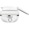 Brentwood KT-1508W Dual Voltage 120/220v 0.8L Collapsible Travel Kettle, White