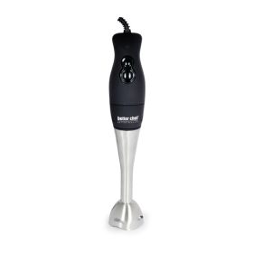 Better Chef DualPro Handheld Immersion Blender / Hand Mixer in Black