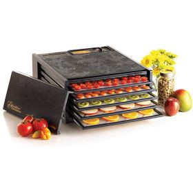 Excalibur 3500B 5-Tray Electric Food Dehydrator Adjustable Thermostat Black