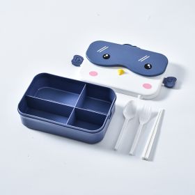 Cute Cartoon Plastic PP Bento Box Students Portable Lunch (Option: )