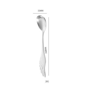 Stainless Steel Creative Wing Spoon Tableware (Option: )