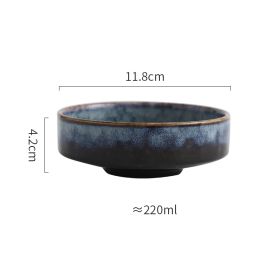 Creative Ceramic Household Conical High Bowl Salad Plate (Option: )