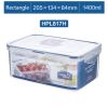 Plastic Fresh-keeping Lunch Box Sealed Food Refrigerator Storage Box Bento Box Microwaveable