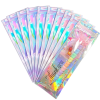 Smell Proof Bags & Resealable Foil Pouch Bag [100 PCS ] Great for Party Favor Food Storage (Holographic Color, Multiple Size)