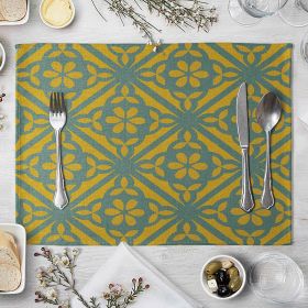 Geometric Pattern Dining Table Placemat Kitchen Supplies (Option: )