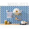 20Pcs Self Adhesive Mosaic Tile Stickers Waterproof Sticky Wallpaper Tile Decals