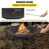 Outdoor Recreation Dinning Barbeque 2-in-1 Heating & BBQ Fire Pit