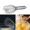 Stainless Steel Balloon Wire Whisk Egg Beater Mixer Baking Utensil