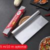 Household thickened tin foil disposable baking aluminum foil barbecue oil paper silicon oil paper oven tin foil 30cm wide