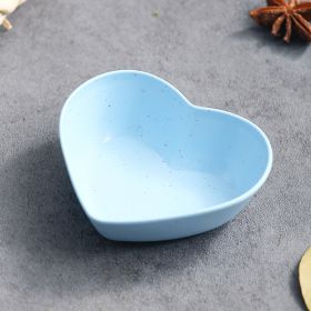 Japanese Love Plate Leaf Plum Small Seasoning Dish (Option: )